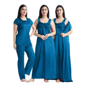 Premium Design Night Dress 4 Part New