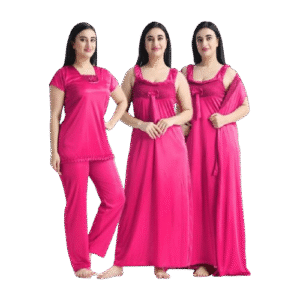 Premium Design Night Dress 4 Part New